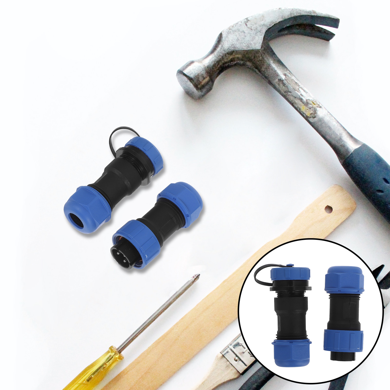 Aviator Connector Kit - 1 Set wasserdichter Steckverbinder in Luftfahrtqualität,