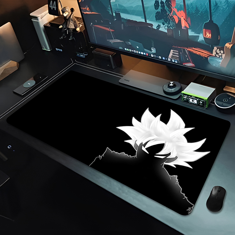 Gaming Keyboard Esports - DBZ Schwarzes Anime-Mauspad Dragon Ball Große