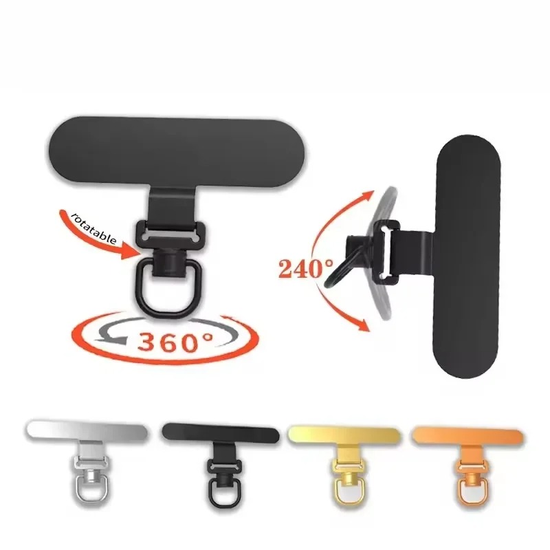 Gasket Mount Kit - 360° Drehbarer Telefon-Lanyard-Clip aus Edelstahl mit