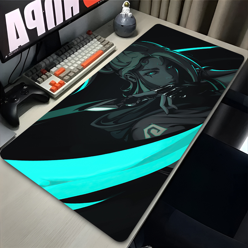 Gaming Keyboard Theme - Mauspad Hot Game Valorant Jett XXL