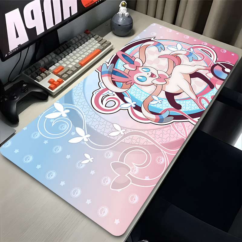 Gaming Keyboard Esports - Großes rosa süßes Mauspad XXL Gaming-Computerzubehör