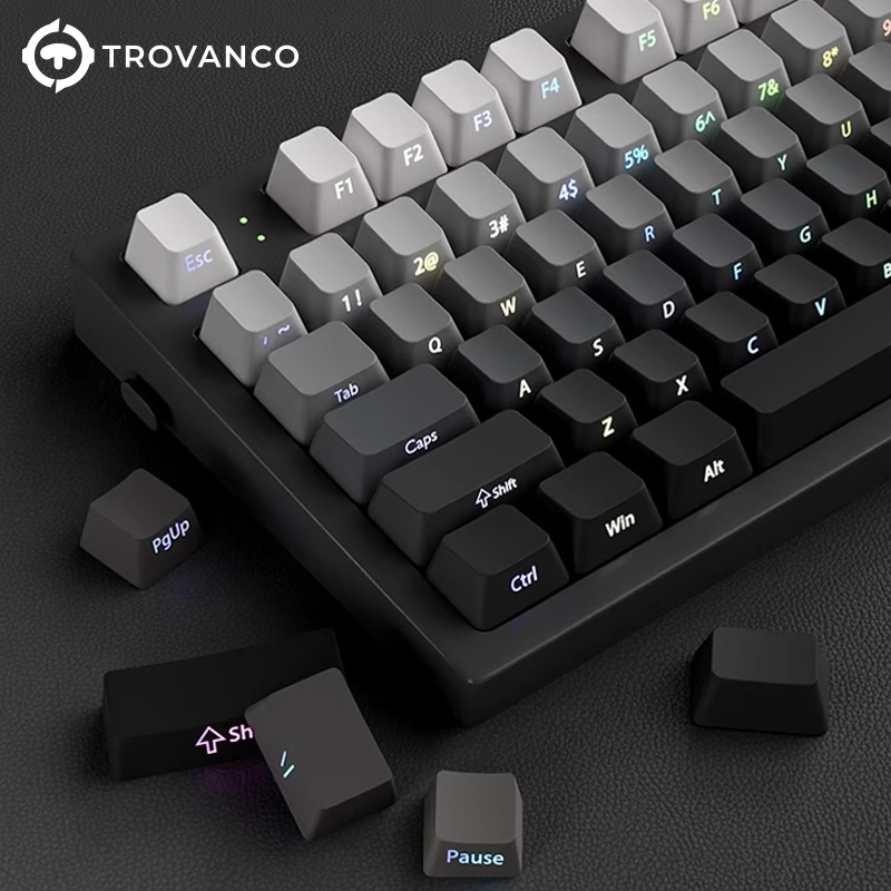 130 Tasten Farbverlauf-Tastenk – Gaming Keyboard Typewriter Bewertung und Preis